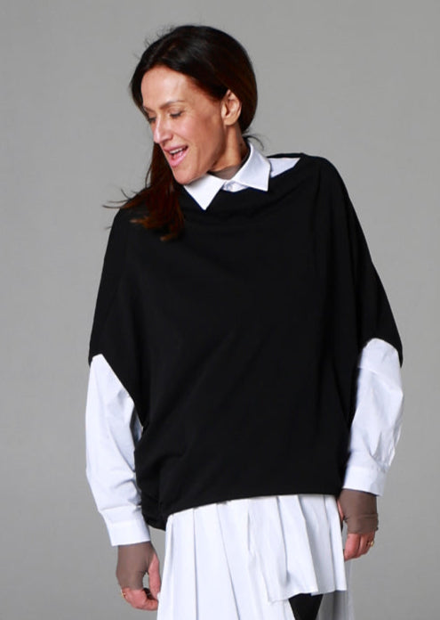 Oversize trikotāžas veste