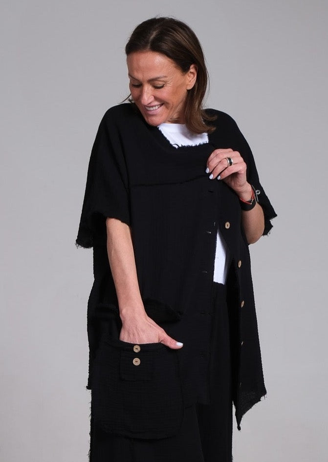 Muslīna auduma jaka