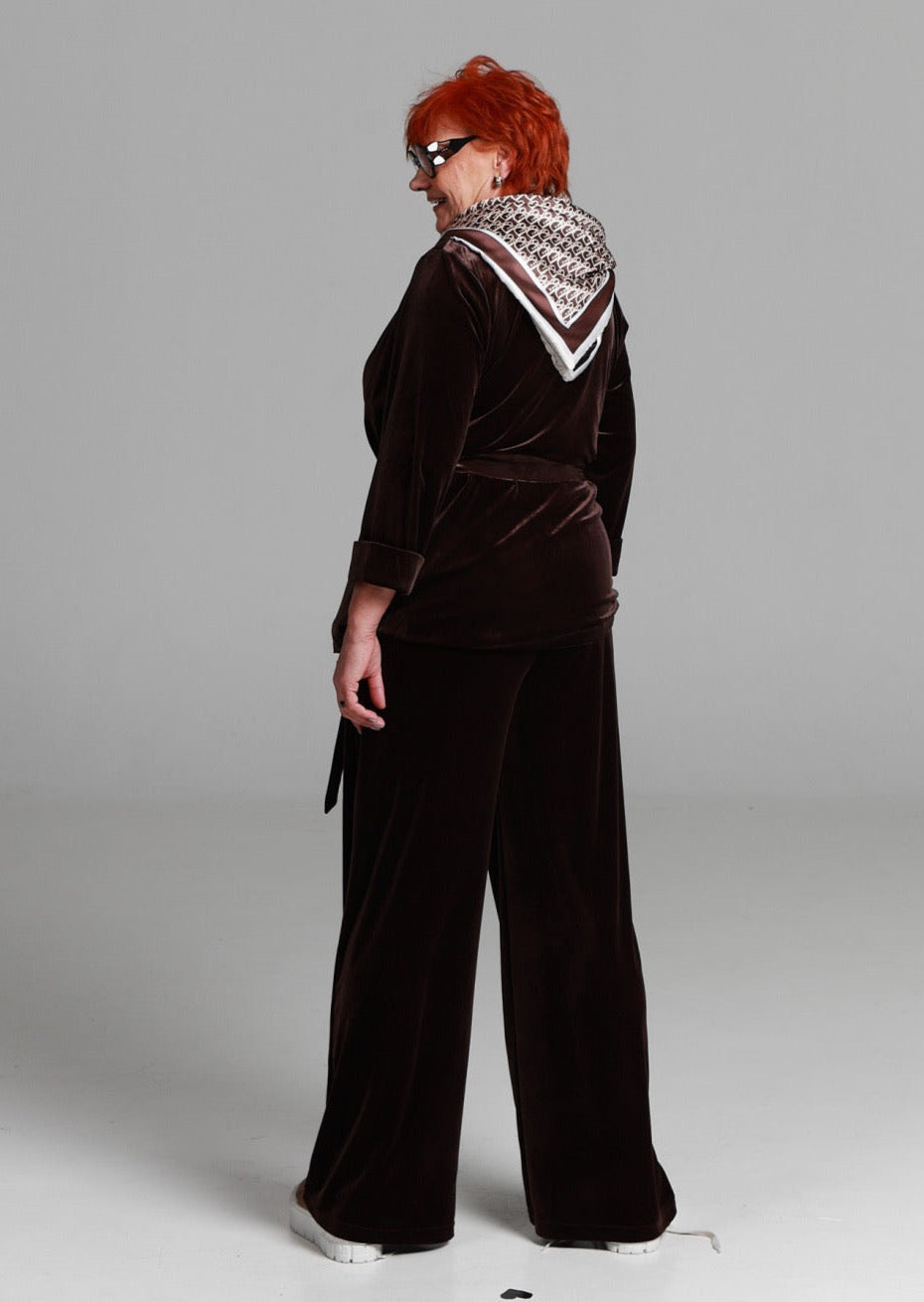 Плюс Бархатный костюм Simple Elegance Bronze или Black