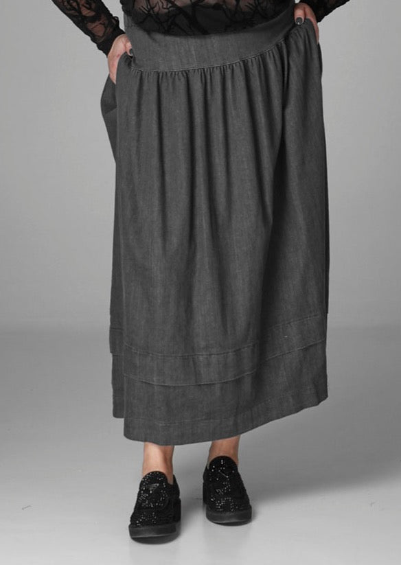 Юбка Серые Джинсы