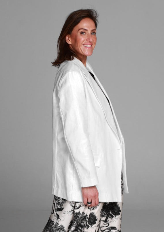 Džinsa Žakete ar Rozi Silver