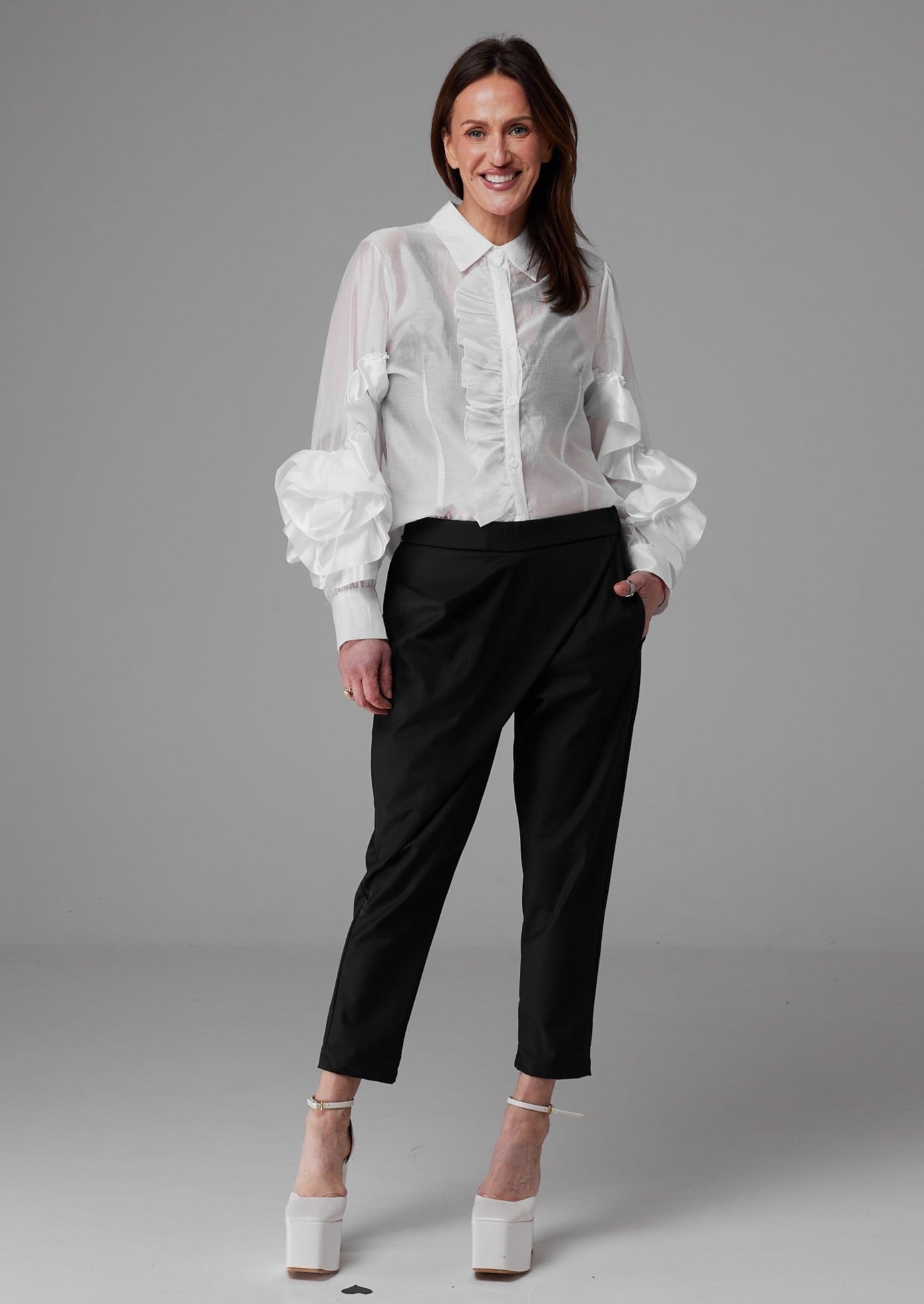 Zīda blūze Randiņš