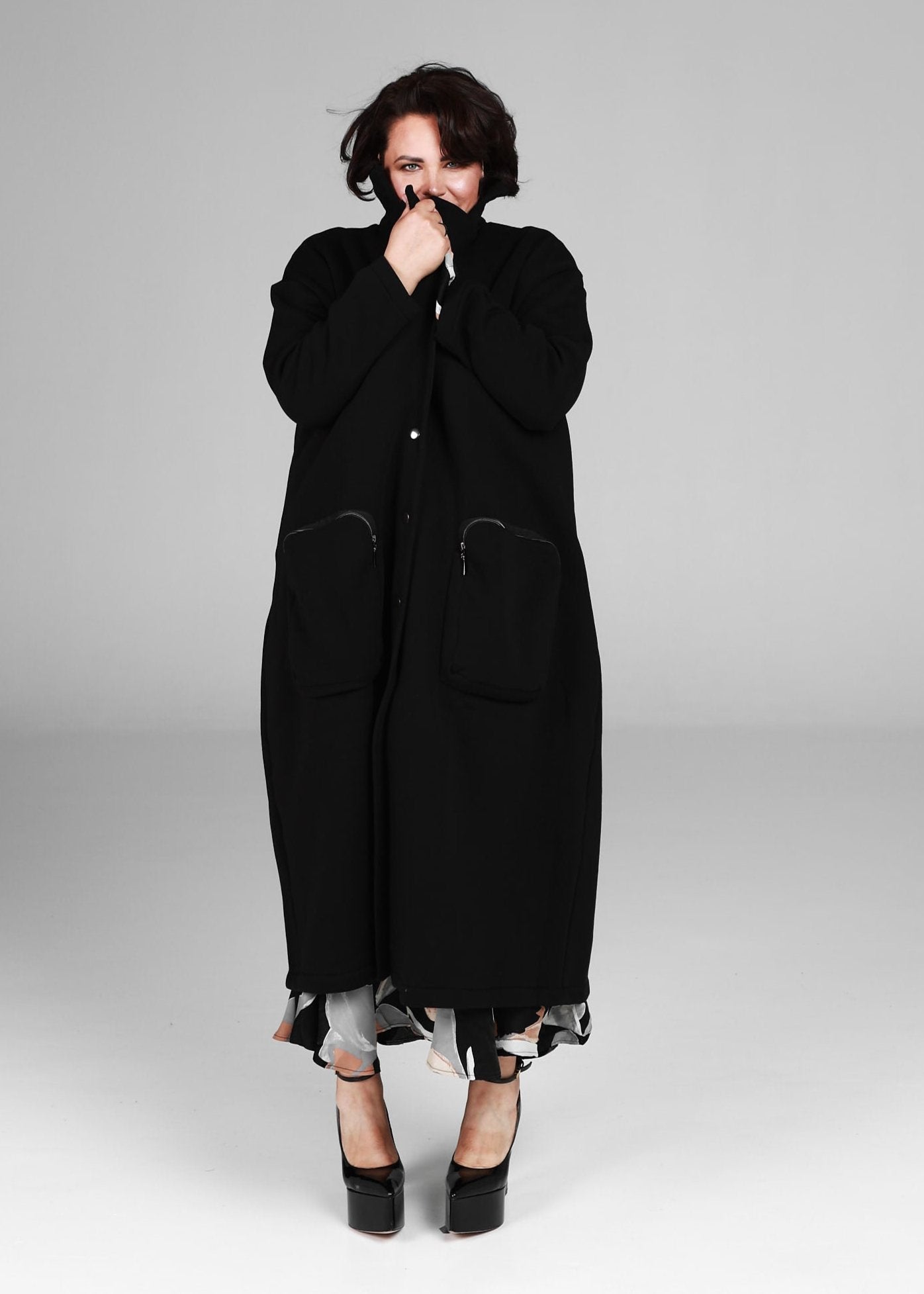 Trikotāžas mētelis