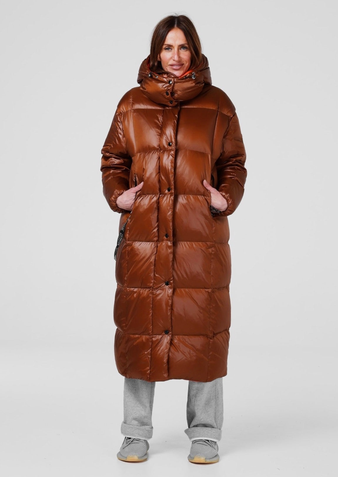 Зимнее пуховое пальто